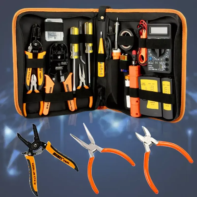 Kit De Herramientas De Reparación De Red 17 En 1