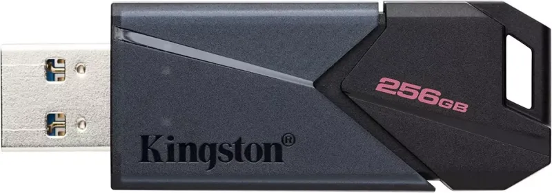 Memoria Usb-a Kingston Datatraveler Exodia Onyx 256g 3.2gen1 Color Negro Liso