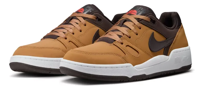 Tenis Para Hombre Nike Full Force Prm Café Hf7734-200
